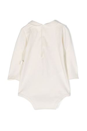 Body in cotone bianco vaniglia TEDDY & MINOU KIDS | I23BO004M7016102